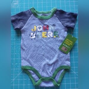 John Deere Kids One Piece - Blue and Green